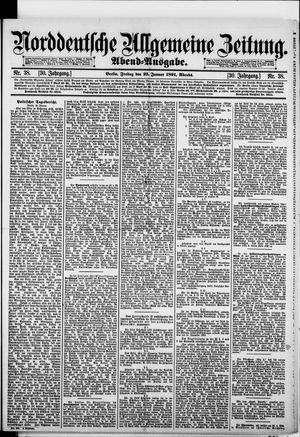 Norddeutsche allgemeine Zeitung on Jan 23, 1891