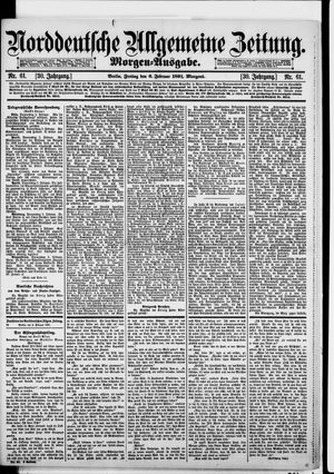 Norddeutsche allgemeine Zeitung on Feb 6, 1891