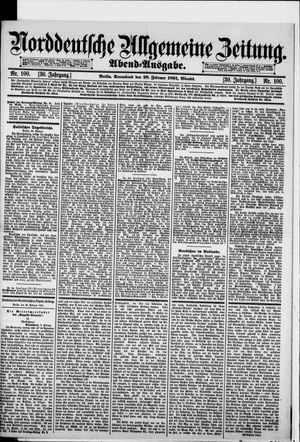 Norddeutsche allgemeine Zeitung vom 28.02.1891
