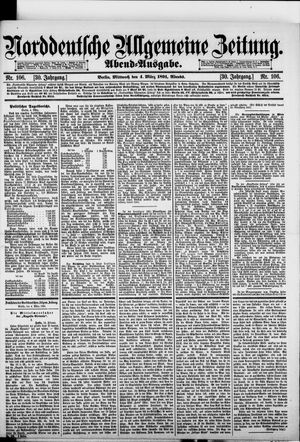 Norddeutsche allgemeine Zeitung vom 04.03.1891