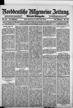Norddeutsche allgemeine Zeitung vom 05.03.1891