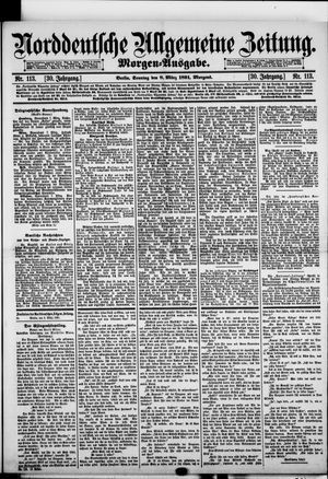 Norddeutsche allgemeine Zeitung vom 08.03.1891