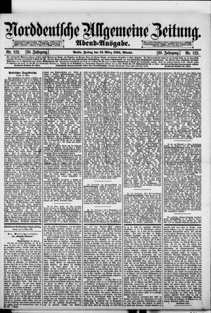 Norddeutsche allgemeine Zeitung on Mar 13, 1891