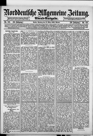 Norddeutsche allgemeine Zeitung on Mar 17, 1891