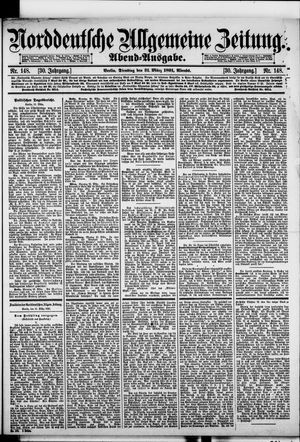 Norddeutsche allgemeine Zeitung vom 31.03.1891