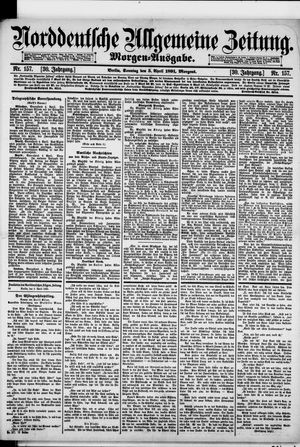 Norddeutsche allgemeine Zeitung vom 05.04.1891