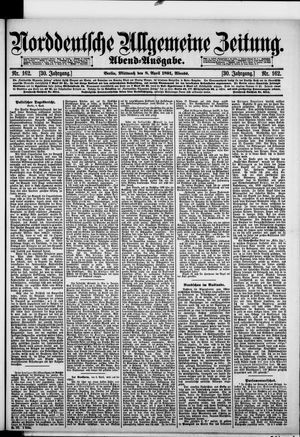 Norddeutsche allgemeine Zeitung on Apr 8, 1891