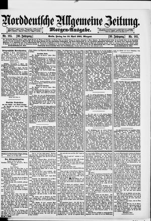 Norddeutsche allgemeine Zeitung vom 10.04.1891