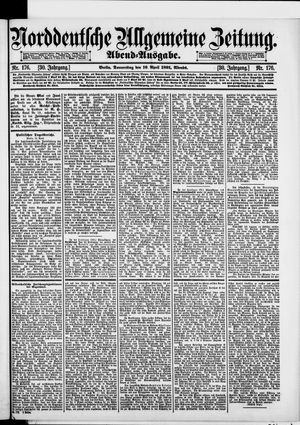 Norddeutsche allgemeine Zeitung on Apr 16, 1891