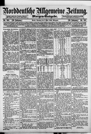Norddeutsche allgemeine Zeitung vom 05.05.1891