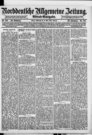 Norddeutsche allgemeine Zeitung on May 6, 1891
