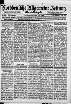 Norddeutsche allgemeine Zeitung vom 09.05.1891