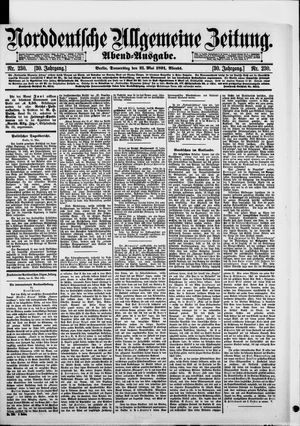 Norddeutsche allgemeine Zeitung on May 21, 1891
