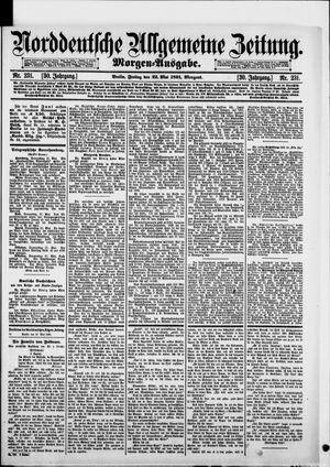 Norddeutsche allgemeine Zeitung on May 22, 1891