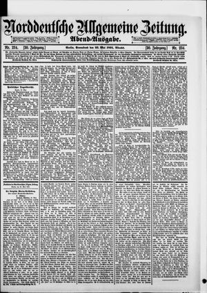 Norddeutsche allgemeine Zeitung vom 23.05.1891