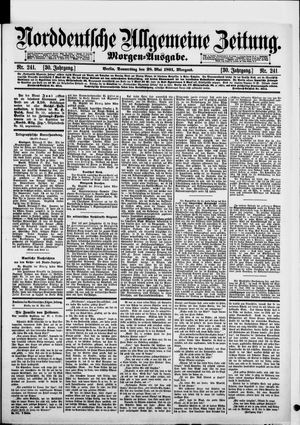 Norddeutsche allgemeine Zeitung on May 28, 1891