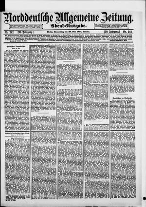 Norddeutsche allgemeine Zeitung vom 28.05.1891