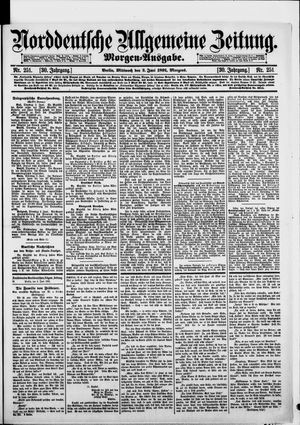 Norddeutsche allgemeine Zeitung vom 03.06.1891
