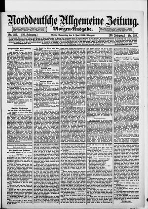 Norddeutsche allgemeine Zeitung vom 04.06.1891