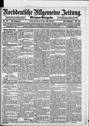 Norddeutsche allgemeine Zeitung vom 09.06.1891