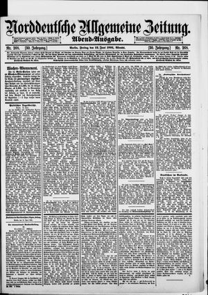 Norddeutsche allgemeine Zeitung on Jun 12, 1891