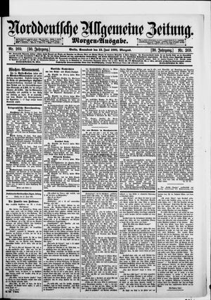Norddeutsche allgemeine Zeitung on Jun 13, 1891