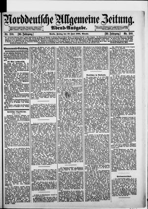 Norddeutsche allgemeine Zeitung vom 19.06.1891