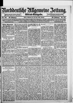 Norddeutsche allgemeine Zeitung on Jun 24, 1891
