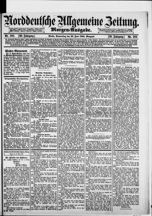 Norddeutsche allgemeine Zeitung on Jun 25, 1891
