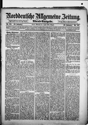 Norddeutsche allgemeine Zeitung on Jul 1, 1891