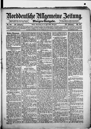 Norddeutsche allgemeine Zeitung on Jul 2, 1891