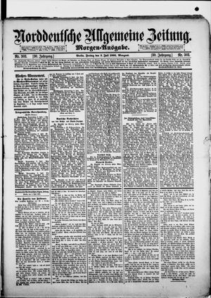 Norddeutsche allgemeine Zeitung vom 03.07.1891