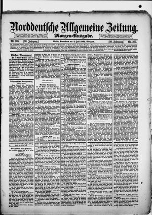 Norddeutsche allgemeine Zeitung on Jul 4, 1891