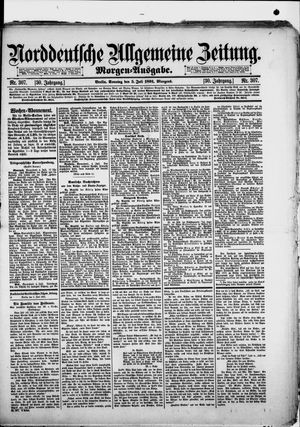 Norddeutsche allgemeine Zeitung on Jul 5, 1891