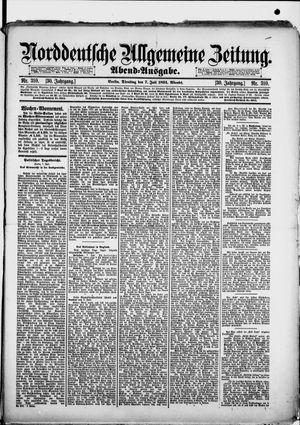 Norddeutsche allgemeine Zeitung on Jul 7, 1891