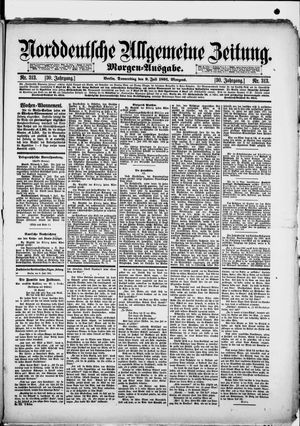 Norddeutsche allgemeine Zeitung vom 09.07.1891