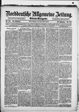 Norddeutsche allgemeine Zeitung vom 13.07.1891