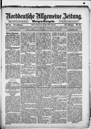 Norddeutsche allgemeine Zeitung on Jul 14, 1891