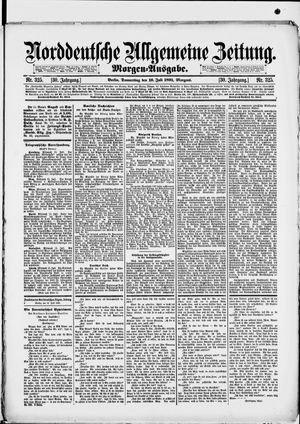 Norddeutsche allgemeine Zeitung vom 16.07.1891