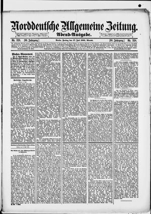 Norddeutsche allgemeine Zeitung vom 17.07.1891