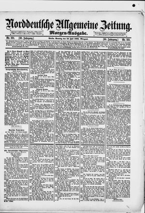 Norddeutsche allgemeine Zeitung on Jul 19, 1891