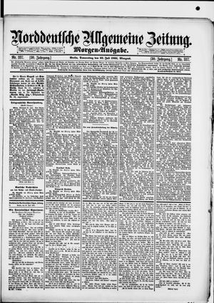 Norddeutsche allgemeine Zeitung vom 23.07.1891