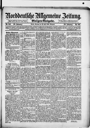 Norddeutsche allgemeine Zeitung vom 26.07.1891