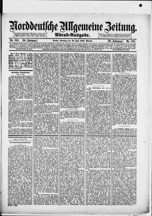 Norddeutsche allgemeine Zeitung vom 28.07.1891