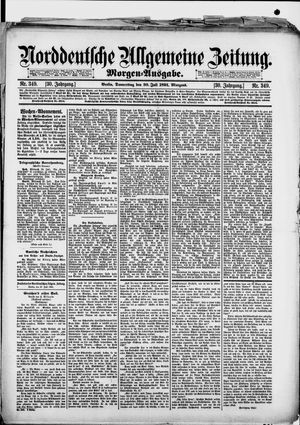 Norddeutsche allgemeine Zeitung vom 30.07.1891