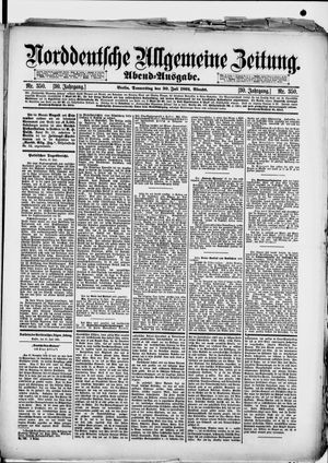 Norddeutsche allgemeine Zeitung vom 30.07.1891