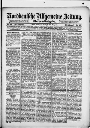 Norddeutsche allgemeine Zeitung vom 11.08.1891