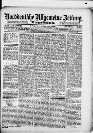 Norddeutsche allgemeine Zeitung vom 21.08.1891