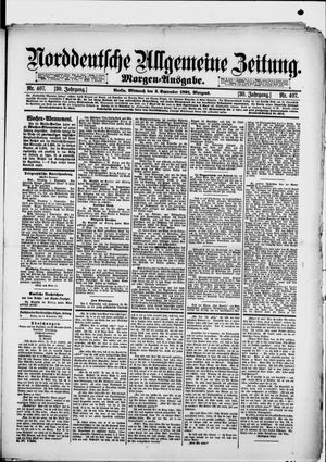 Norddeutsche allgemeine Zeitung vom 02.09.1891