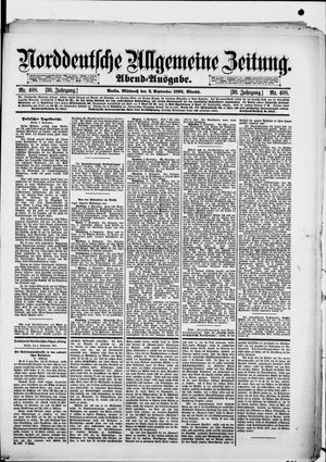 Norddeutsche allgemeine Zeitung vom 02.09.1891